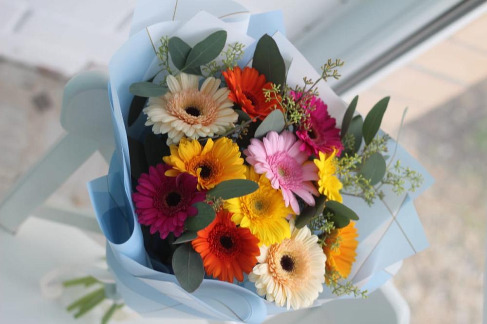 Букет цветов из: Герберы в Молзино