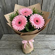 Букет цветов из:  Герберы в Молзино