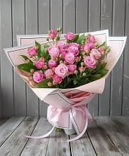 Букет Розовый кустик #REPLACE_PRED# Молзино