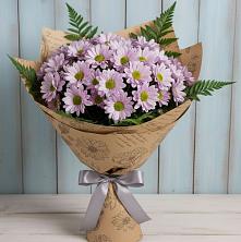 Букет цветов из:  Хризантемы в Молзино