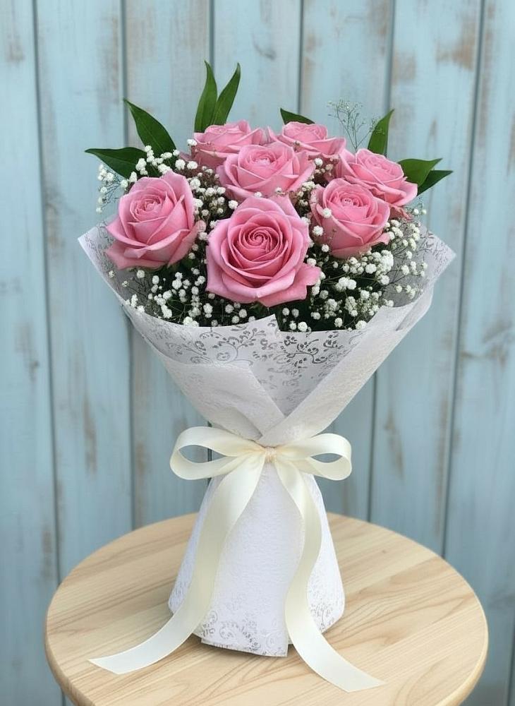 Букет цветов из: Розы в Молзино