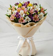Букет цветов из:  Альстромерии в Молзино