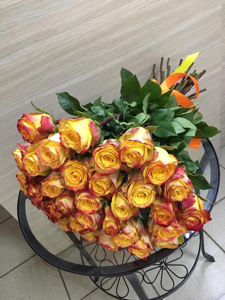 Букет Желтые розы в Молзино