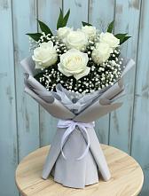 Букет цветов из:  Розы #REPLACE_PRED# Молзино