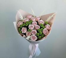Букет цветов из:  Розы и Хризантемы в Молзино