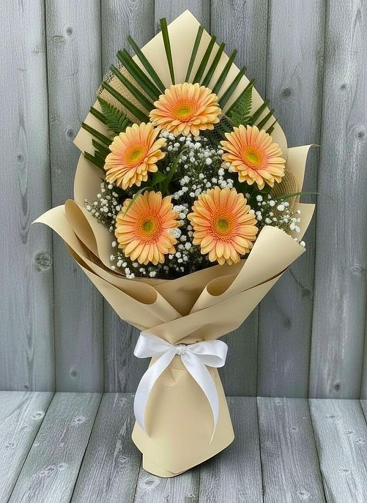 Букет цветов из: Герберы в Молзино