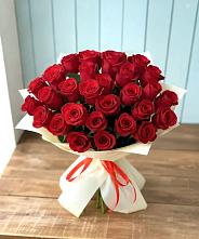 Букет 29 Красных роз в Молзино