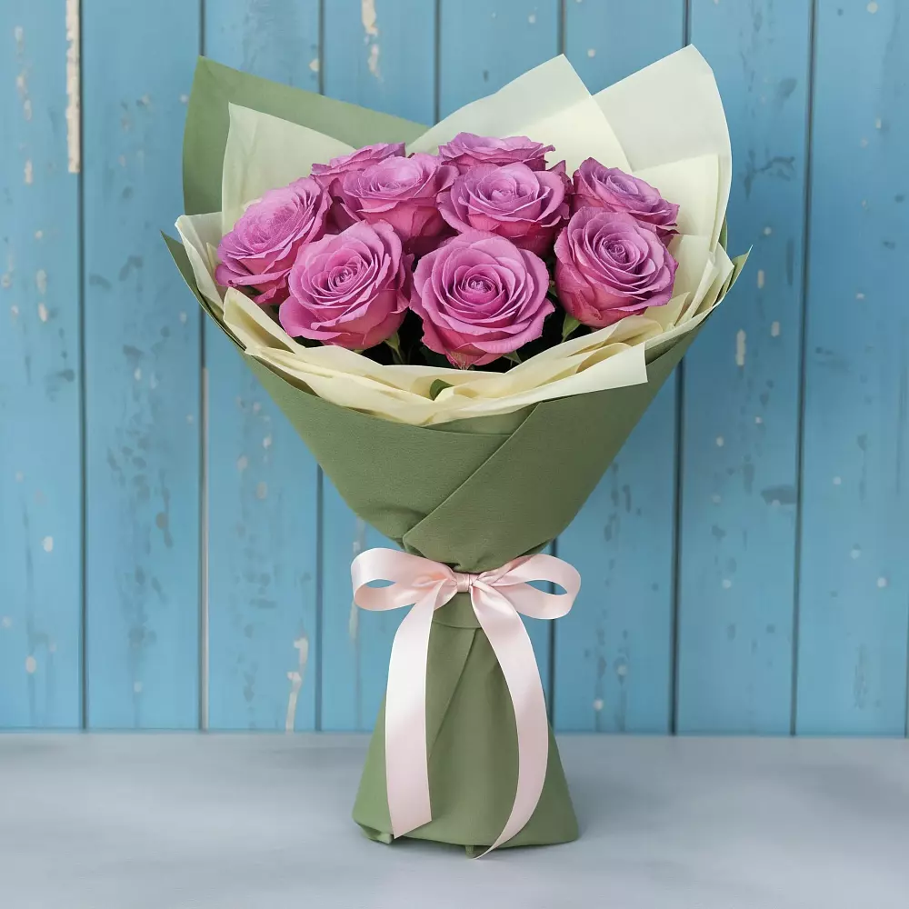 Букет Розы Фёрст Леди в Молзино