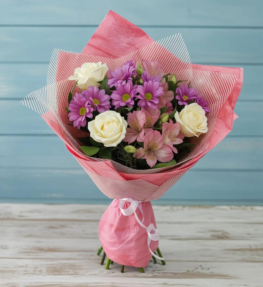 Букет цветов из: Герберы в Молзино