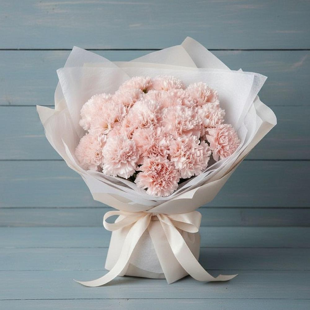 Букет цветов из: Гвоздики в Молзино