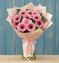 Букет цветов из:  Герберы в Молзино